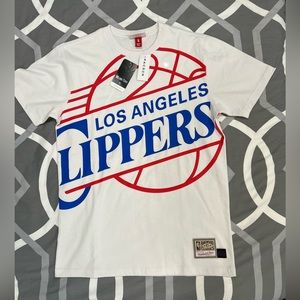 Men’s Mitchell & Ness Tee, Size- Small, Color- White